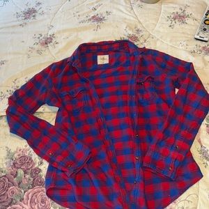 Hollister plaid flannel house